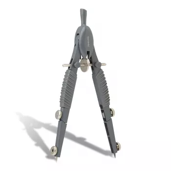 Aristo TopLine Mat Series Zeichenzirkel Grau, 1 Stück (AR55816)