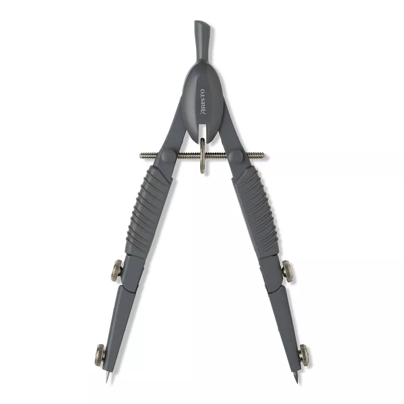Aristo TopLine Mat Series Zeichenzirkel Grau, 1 Stück (AR55816)
