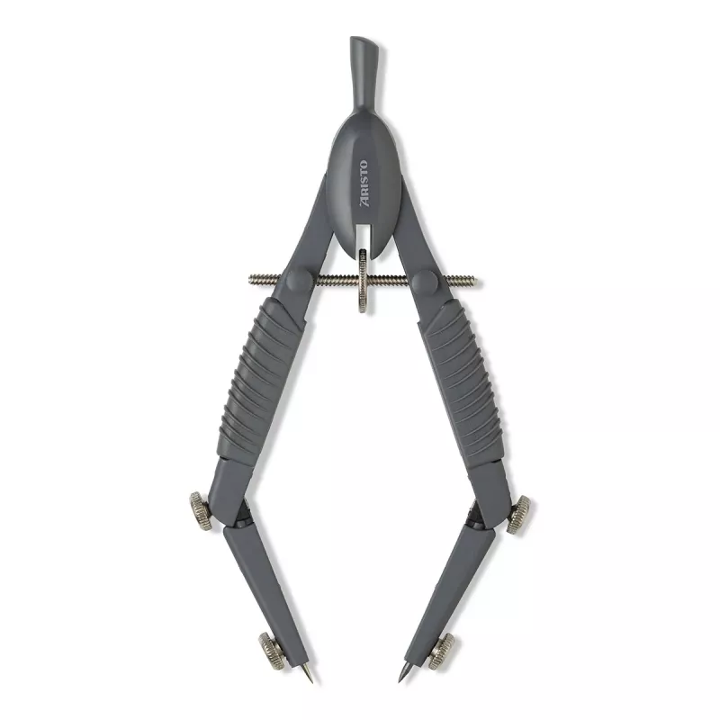 Aristo TopLine Mat Series Zeichenzirkel Grau, 1 Stück (AR55816)