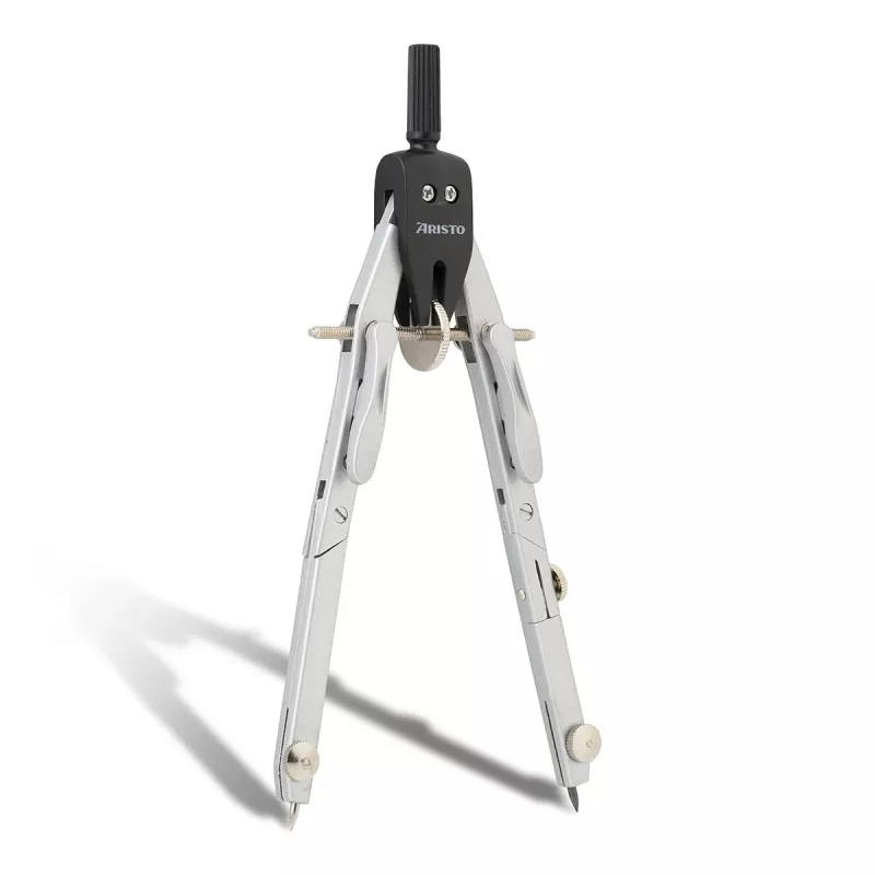 ARISTO GEO-TEC Zeichenzirkel Schwarz (AR80078)