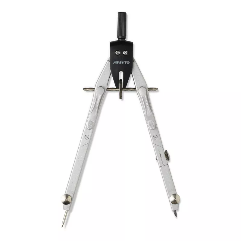 ARISTO GEO-TEC Zeichenzirkel Schwarz (AR80078)