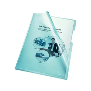 Bene Dokumentenhülle 205000BL DIN A4 HPVC Blau 100 Stück/Pack