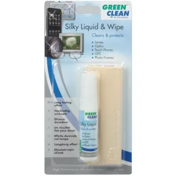 GREEN CLEAN GCLC-1000 Optisches Reinigungsset - Reinigungsflüssigkeit und Mikrofasertuch