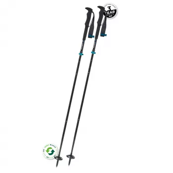 Komperdell Fx Lite Carbon Vario Approach Trekkingstöcke, Blau