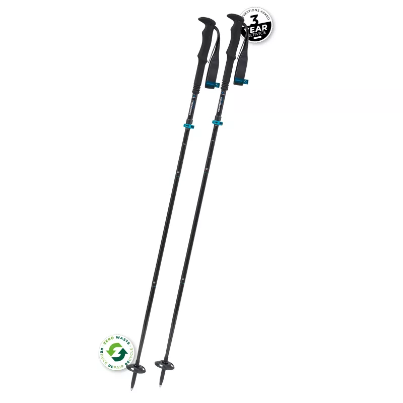 Komperdell Fx Lite Carbon Vario Approach Trekkingstöcke, Blau
