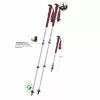 Komperdell Explorer Zero Compact Trekkingstöcke - Malbec
