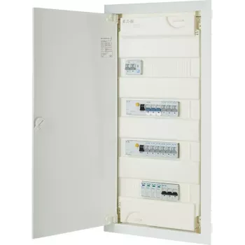 Eaton KLV-PW-48-2PXL-2PXF-9PLI-1AFDD Unterputz-Kleinverteiler 4-reihig mit AFDD (194711-B)