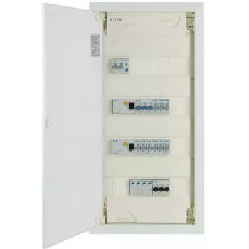 Eaton KLV-PW-48-2PXL-2PXF-9PLI-1AFDD Unterputz-Kleinverteiler 4-reihig mit AFDD (194711-B)