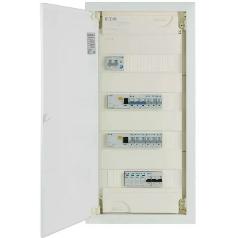 Eaton KLV-PW-48-2PXL-2PXF-9PLI-1AFDD Unterputz-Kleinverteiler 4-reihig mit AFDD (194711-B)