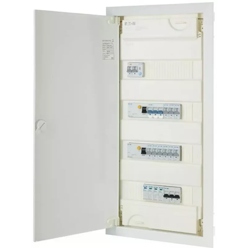 Eaton KLV-PW-48-2PXL-2PXF-9PLI-1AFDD Unterputz-Kleinverteiler 4-reihig mit AFDD (194711-B)
