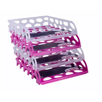 SAX Voronoi Briefablage Pink DIN C4