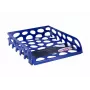 Sax Briefablage Voronoi Blau DIN C4 Dokumentenablage