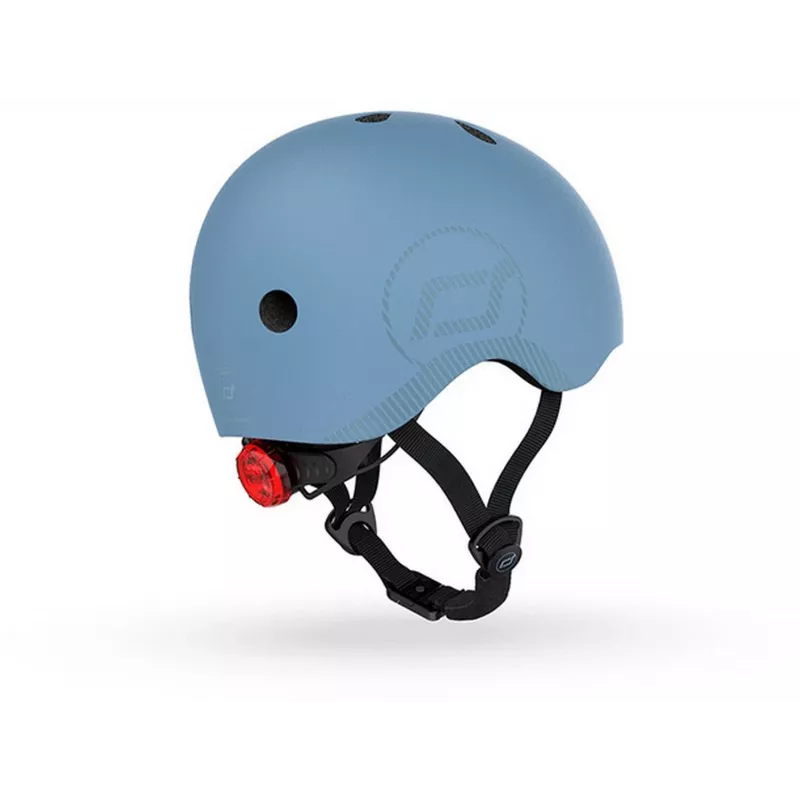 Scoot & Ride Kask M-L Steel Multi-Sport Helm