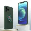 HURTEL Ring Case Silicone Cover mit Fingerhalterung und Standfuß für Xiaomi Poco X4 Pro 5G Blau