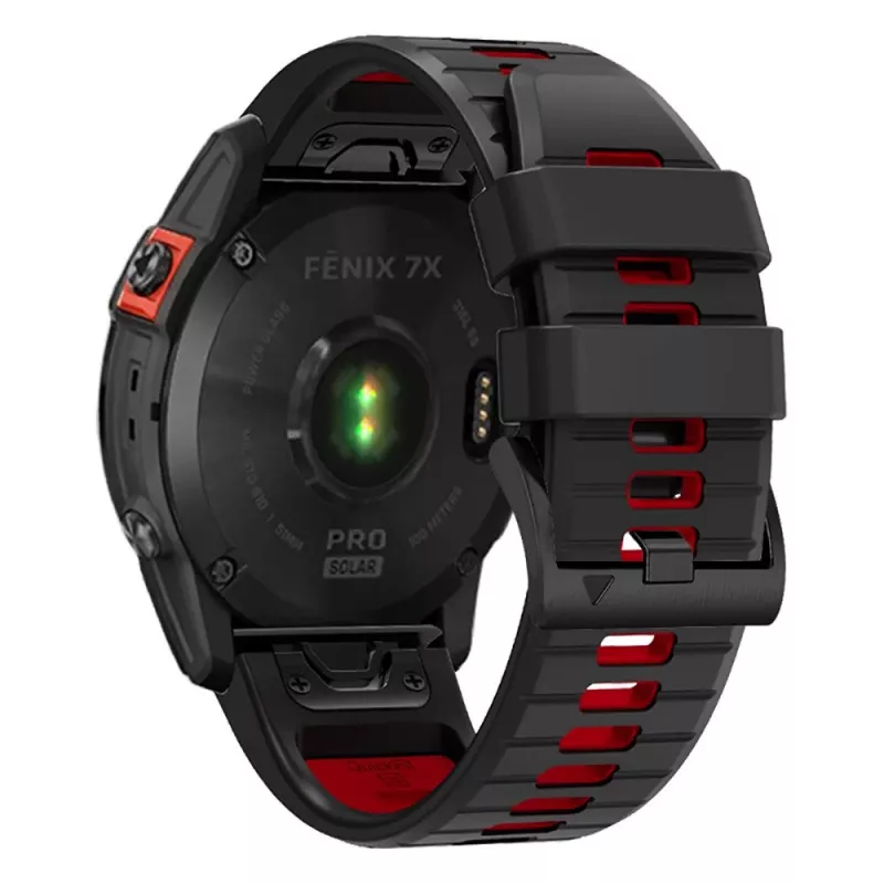 TECH-PROTECT ICONBAND PRO Garmin Fenix 3 / 5X / 3HR / 5X Plus / 6X / 6X Pro / 7X Schwarz/Rot