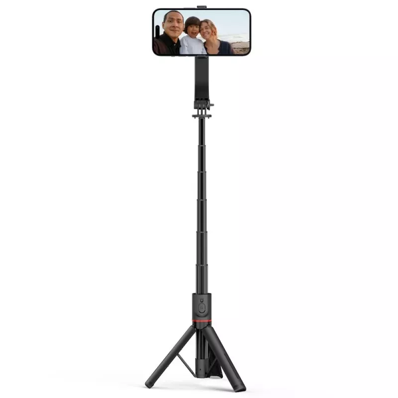Tech-Protect L04S MagSafe Selfie-Stick mit Stativ, schwarz