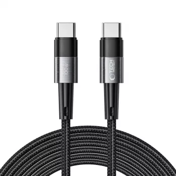 TECH-PROTECT ULTRABOOST USB-C auf USB-C Kabel PD 100W / 5A 3m Grau