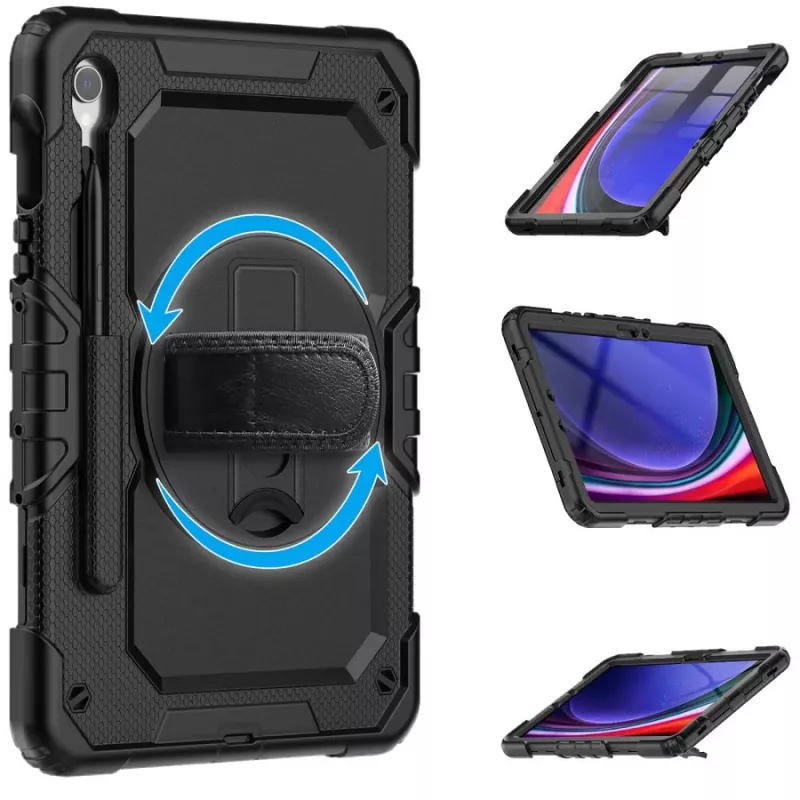 Tech-Protect Solid360 für Samsung Galaxy Tab S9 / S9 FE / S10 FE / S10 LITE Schwarz