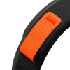 TECH-PROTECT Nylon Watch Strap for Garmin Fenix 5 / 6 / 6 Pro / 7 – Black/Orange
