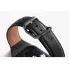 Bellroy Classic Leather Band für Apple Watch, Schwarz, 44mm, 45mm, 42mm (Series 1/2/3), 49mm, 46mm