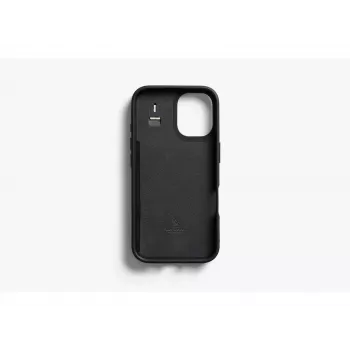 Bellroy Leather Card Case für iPhone 16, Schwarz