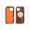 Bellroy Lederhülle mit Magnet-Wallet für iPhone 16 Pro Max, Braun