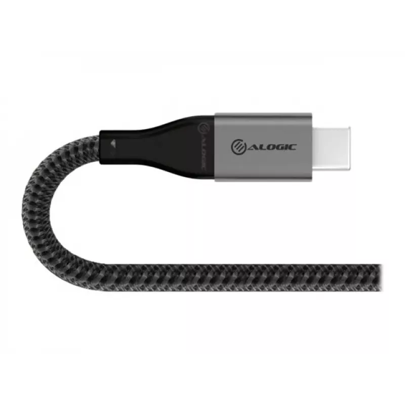ALOGIC Super Ultra USB-C auf USB-A Kabel 1m Schwarz