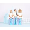 MADMIA Kinder-Kniestrümpfe Frozen Elsa 3D-Druck - 1 Paar