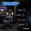 X Rocker Agility eSports Gaming Chair Blau/Schwarz