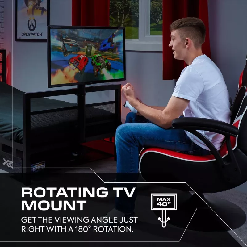 XROCKER Gaming Einzelbett Schwarz