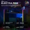 X Rocker 2023269 Gaming-Schreibtisch mit LED, Schwarz