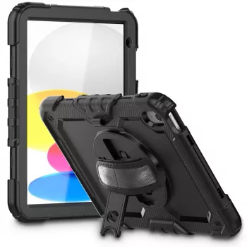 Tech-Protect Solid360 für iPad 10,9 10. Gen (2022) / iPad 11 11. Gen (2025) Schwarz