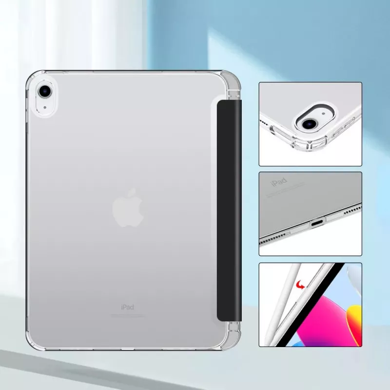 Tech-Protect SC Pen Hybrid Hülle für iPad 10.9 (2022) / iPad 11 (2025), Schwarz