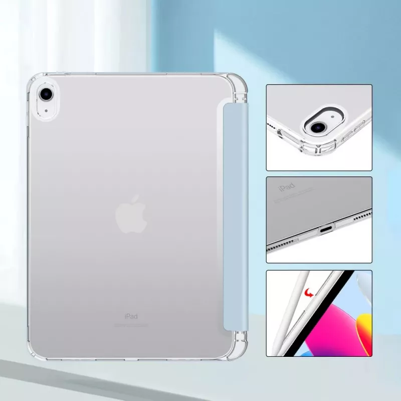 Tech-Protect SC Pen Hybrid Folio Case für iPad 10.9 2022 - Himmelblau