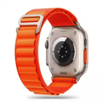 Tech-Protect Nylon Pro Sport Loop für Apple Watch 4 / 5 / 6 / 7 / 8 / SE / Ultra (42 / 44 / 45 / 49mm) Orange