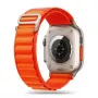 Tech-Protect Nylon Pro Sport Loop für Apple Watch 4 / 5 / 6 / 7 / 8 / SE / Ultra (42 / 44 / 45 / 49mm) Orange