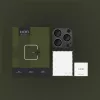 Hofi FullCam Pro+ Kamera-Linsenschutz für iPhone 14 Pro / 14 Pro Max - Schwarz