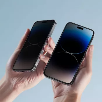 HOFI Anti Spy Glass Pro+ Privacy Screen Protector für Apple iPhone 12 / 12 Pro