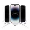 HOFI Anti Spy Glass Pro+ Privacy Screen Protector für Apple iPhone 12 / 12 Pro