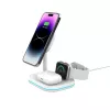 TECH-PROTECT QI15W-A27 3IN1 Magnetic MagSafe Wireless Charger White