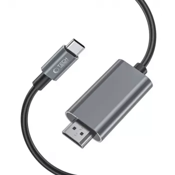 TECH-PROTECT ULTRABOOST KABEL TYPE-C AUF HDMI 4K 60HZ 200CM SCHWARZ
