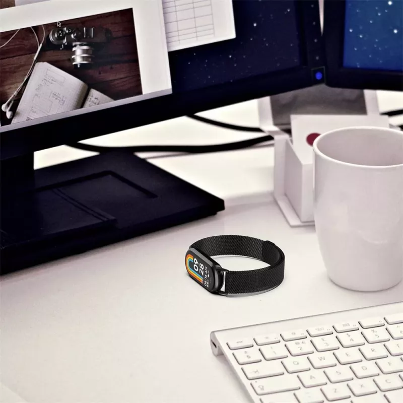 TECH-PROTECT Milanese Band für Xiaomi Smart Band 8 / 9 / NFC - Silber