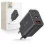 Tech-Protect NC30W 3-Port USB-C Ladegerät Schwarz 30W