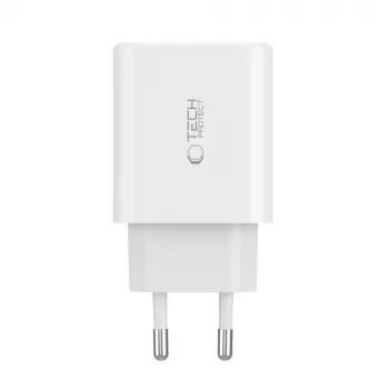 Tech-Protect NC30W 3-Port USB-C Ladegerät Schwarz 30W
