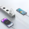 Tech-Protect NC30W 3-Port USB-C & USB-A Wandladegerät 30W Weiß