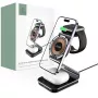 Tech-Protect QI15W-A29 3IN1 MagSafe Wireless Charging Station Black
