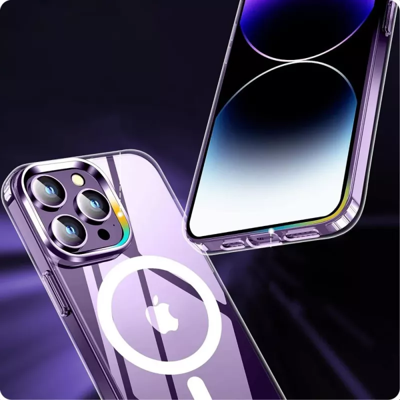 Tech-Proteckt Flexair Hybrid MagSafe Case für Apple iPhone 15 Pro Max, Transparent
