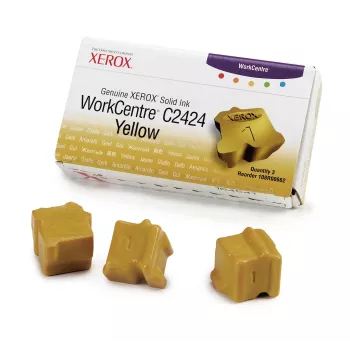 Xerox Original Solid Ink Stick Gelb 3er-Pack (3400 Seiten) 108R00662