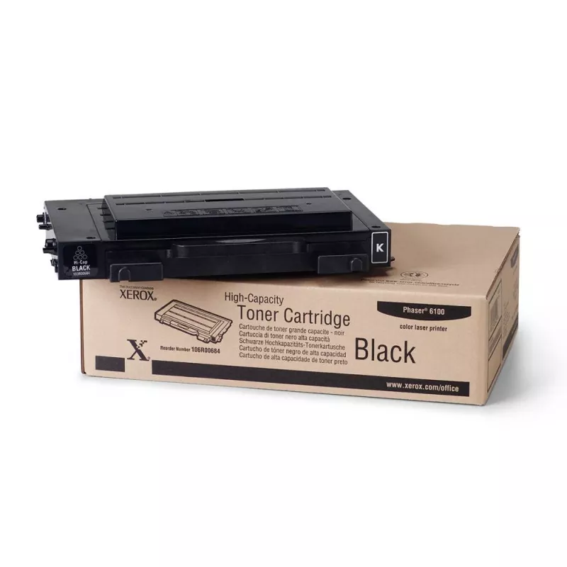 Xerox High-Capacity Phaser 6100 Black Toner Cartridge (OEM, 5.000 Seiten)