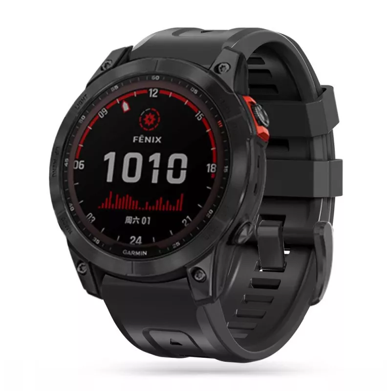Tech-Protect Iconband für Garmin Fenix 3 / 5X / 3HR / 5X Plus / 6X / 6X Pro / 7X Schwarz